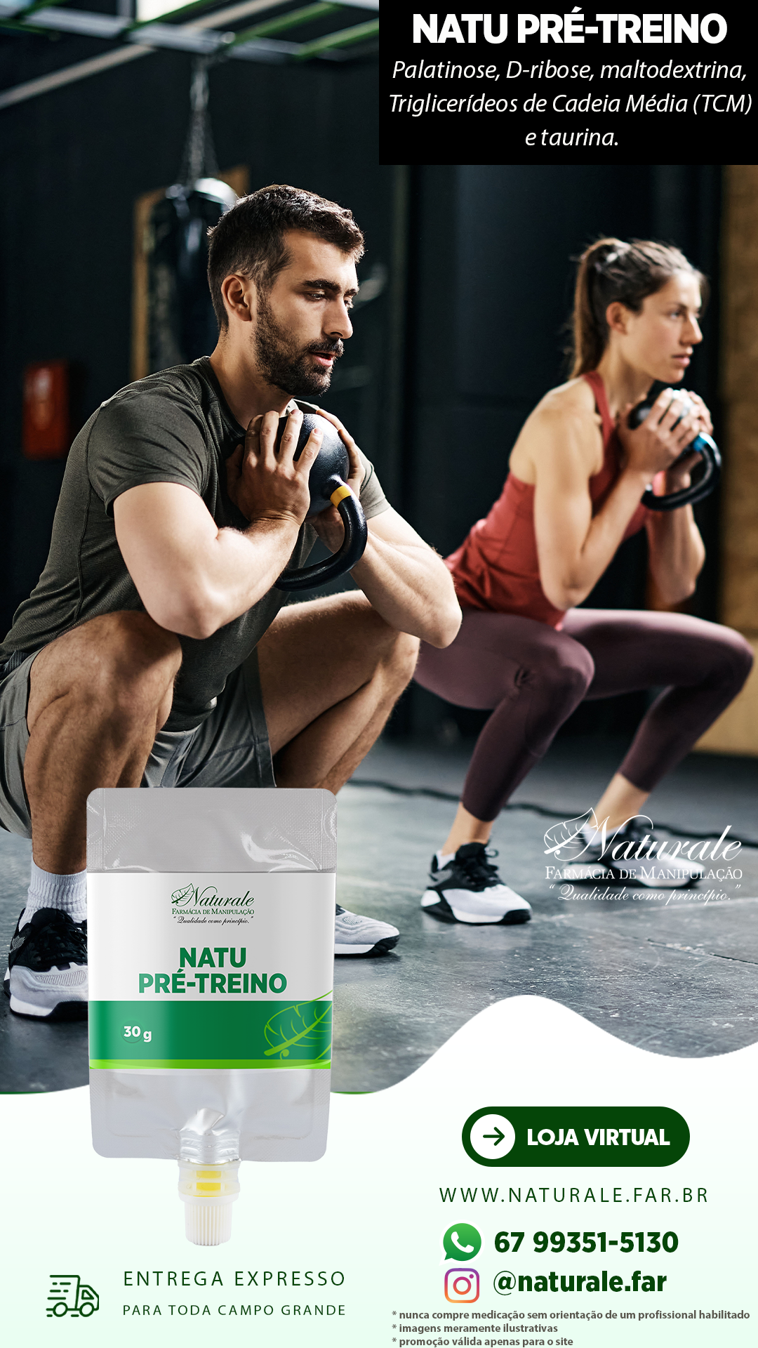 NATU GEL PRÉ - TREINO - ENERGIA SUSTENTADA E DESEMPENHO ELEVADO!